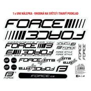 Autocolante cadru MTB logo Force 37x27 cm