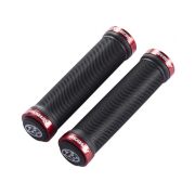 Mansoane Reverse Spin Lock-On negru/rosu 30mm