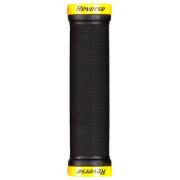 Mansoane Reverse Lock-On 29mm negru/galben