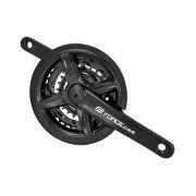 Pedalier Force C8.5 Al 42/34/24T 175 mm negru