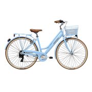 Bicicleta Adriatica Retro Lady 28 Albastru deschis 450mm