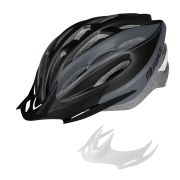 Casca Force Terry Negru/Gri S-M (54-58 cm)