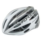 Casca FORCE ROAD Alb/gri L-XL (58-63 cm)