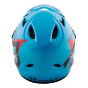 Casca Force Tiger Downhill Negru/Albastru/Rosu L-XL (59-61 cm)