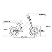 Bicicleta copii Seven Star Wars Stormtrooper Metal Balance Bike