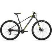 Bicicleta Rock Machine Manhattan 40-29/2 29 Negru/Gri/Galben Neon S-15