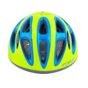 Casca Force Lark pentru copii fluo/albastru S (48-54 cm)