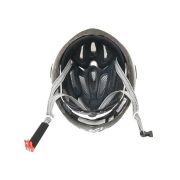 Casca Force Road Junior, alb-negru, XS-S (48-54 cm)