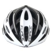 Casca Force Road Junior, alb-negru, XS-S (48-54 cm)