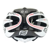 Casca Force Road Junior, alb-negru, XS-S (48-54 cm)