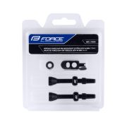 Set Valve Tubeless Force 2xFv 44mm Negre