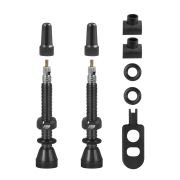 Set Valve Tubeless Force 2xFv 44mm Negre