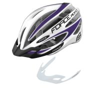 Casca Force Road, alb/violet S-M (54-58 cm)