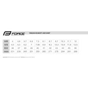Pantofi Force Downhill, gri/fluo, 42