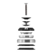 Cuvetarie Force Taper integrata 1.1/8-1.1/2 neagra