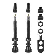 Set Valve Tubeless Force 2xFv 60mm Negre