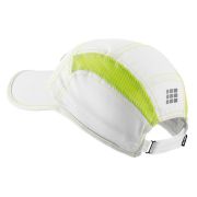 CEP - sapca alergare unisex Brand Run Cap - alb verde lime