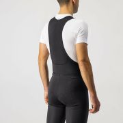 Castelli - pantaloni lungi ciclism pentru barbati cu bretele Entrata Wind bibtights - negru