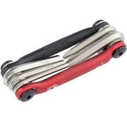 Crank Brothers - set scule Bicicleta multitool M5 - negru rosu