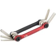 Crank Brothers - set scule Bicicleta multitool M5 - negru rosu