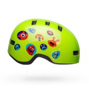 Bell - casca bicicleta urbana pentru copii Lil Ripper - Jugend - 46-52cm - monstruleti verzi