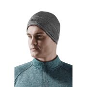 CEP - Caciula iarna sau vreme rece Run Beanie unisex - gri negru melanj