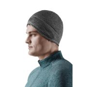 CEP - Caciula iarna sau vreme rece Run Beanie unisex - gri negru melanj