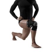 CEP - Genunchiera orto pentru compresie si protectie genunchi, model unisex, Ortho Knee Sleeve - negru gri