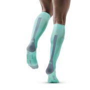 CEP - Sosete compresie alergare pentru barbati 3.0 men socks - alb blue electric gri