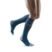 CEP - Sosete compresie alergare pentru barbati 3.0 men socks - albastru electric gri
