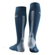CEP - Sosete compresie alergare pentru barbati 3.0 men socks - albastru electric gri