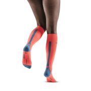 CEP - Sosete compresie alergare pentru femei 3.0 women socks - coral gri