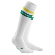 CEP - Sosete de compresie pentru barbati 80's men socks - alb verde galben