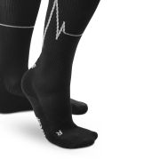 CEP - Sosete de compresie pentru barbati Heartbeat man Tall comp - negru dark clouds