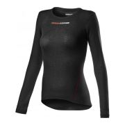 Castelli bluza corp cu maneca lunga pentru femei - Prosecco Tech Long Sleeve Women - negru