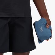 On - Jacheta alergare pentru barbati, protectie vant si ploaie On weather jacket - albastru deschis Cerulean albastru Navy