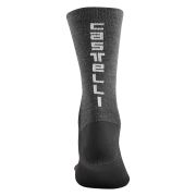 Castelli - sosete ciclism pentru iarna - Bandito Wool 18 - negru