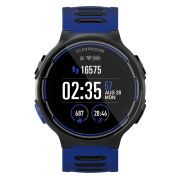 Coros Pace - ceas GPS multisport - negru-albastru