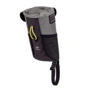 Apidura - geanta ghidon bicicleta Backcountry 2.0 Food Pouch 1.2 litri (varianta Plus) - gri negru
