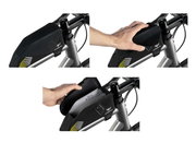 Apidura - geanta mica cadru bicicleta Racing Top Tube Pack 1 litru - negru
