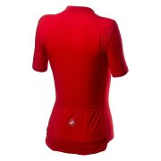 Castelli - tricou ciclism maneca scurta pentru femei Anima 3 Jersey - rosu negru