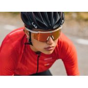 NRC - ochelari soare sport Luxe.65 Oro, lentile Allmat+ oglinda galbene aurii - rama neagra aurie