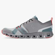 On Cloud X Shift - pantofi alergare pentru barbati - gri deschis Alloy portocaliu alb