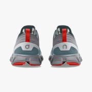 On Cloud X Shift - pantofi alergare pentru barbati - gri deschis Alloy portocaliu alb
