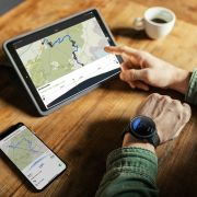 Suunto - ceas sport 9 G1 Baro, ceas inteligent cu GPS si functii avansate pentru sport - negru carbune gri titan