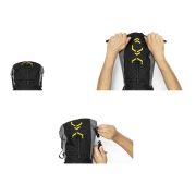 Apidura - geanta bicicleta cu prindere sub sa, Backcountry Saddle Pack  6 litri - gri negru galben