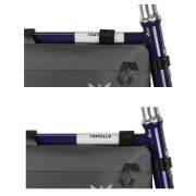 Apidura - geanta cadru bicicleta Expedition Frame Pack 6.5 litri (pentru cadru inalt) - gri negru
