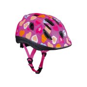 BBB - Casca ciclism pentru copii Boogy Heart BHE-375 - roz lucios model inimioare