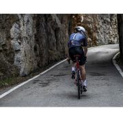 Castelli Free Aero Race 4 - pantaloni scurti pentru ciclism cu bretele - albastru savile gri
