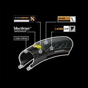 Continental - anvelopa bicicleta sosea Grand Prix 5000, pliabila, 700x25C - 25-622 - negru crem